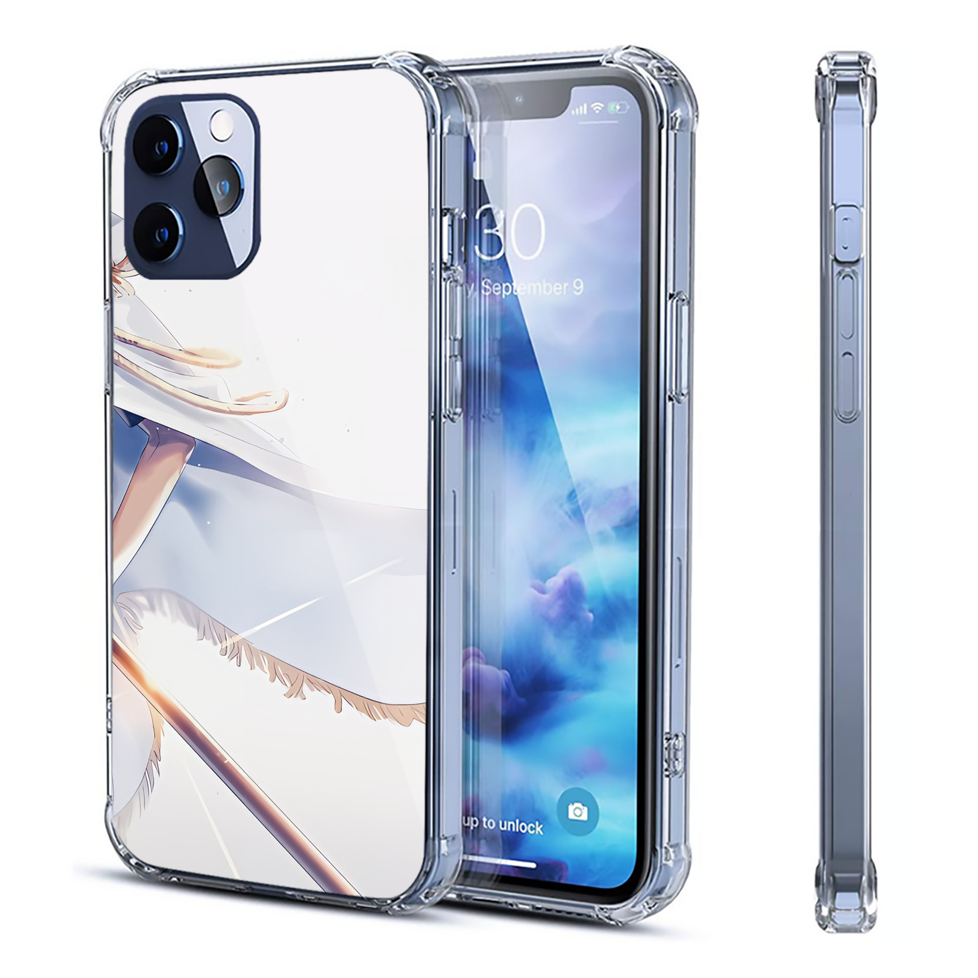 （画像用） ハイキュー!! Haikyu!! 【iPhone 12シリーズ対応】透明スマホケース（クリアソフトケース）